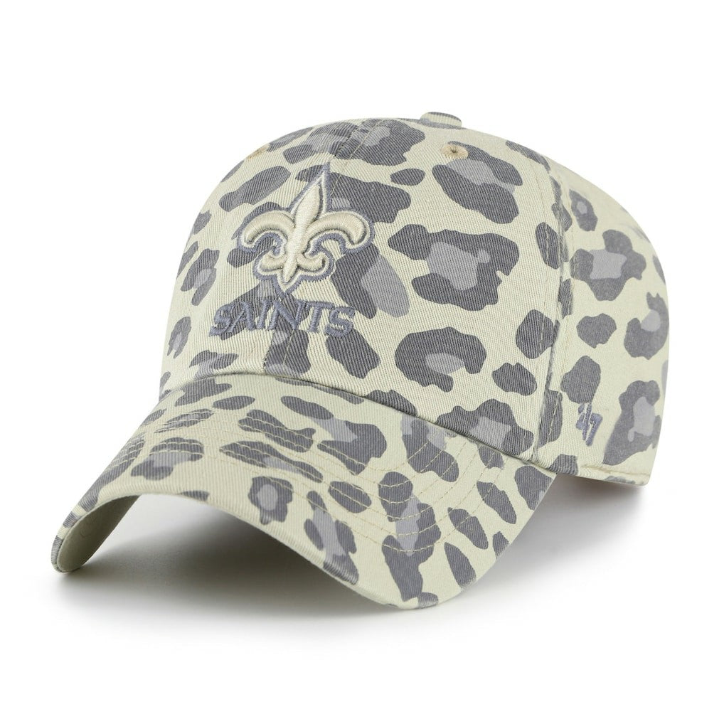 New Orleans Saints '47 Women's Bagheera Clean Up Adjustable Hat Gray | NFL