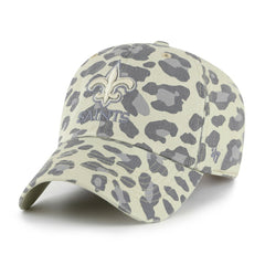 New Orleans Saints '47 Women's Bagheera Clean Up Adjustable Hat Gray | NFL