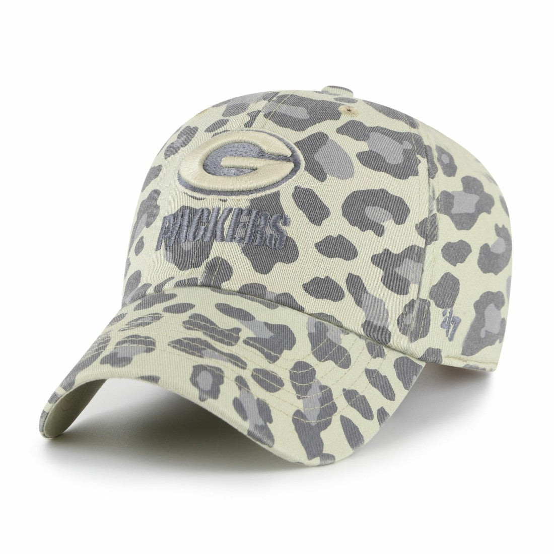 Green Bay Packers '47 Women's Bagheera Clean Up Adjustable Hat Gray | 47 brand