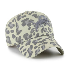 Detroit Lions '47 Women's Bagheera Clean Up Adjustable Hat Gray | 47 brand