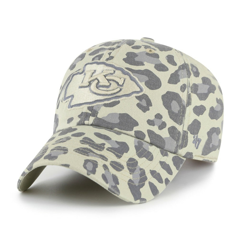 Kansas City Chiefs '47 Women's Bagheera Clean Up Adjustable Hat Gray | 47 brand