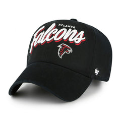 Atlanta Falcons '47 Women's Ariana Clean Up Adjustable Hat Black | 47 brand