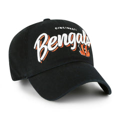 Cincinnati Bengals '47 Women's Ariana Clean Up Adjustable Hat Black | 47 brand