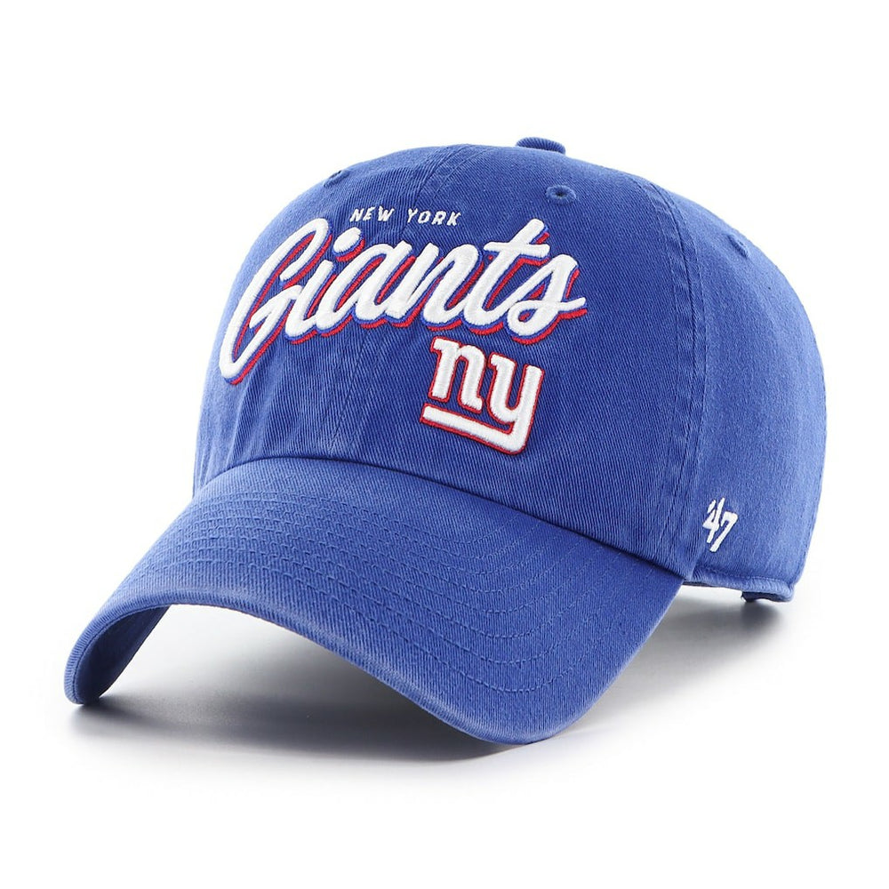 New York Giants '47 Women's Ariana Clean Up Adjustable Hat Royal | 47 brand