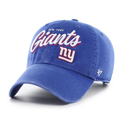 New York Giants '47 Women's Ariana Clean Up Adjustable Hat Royal | 47 brand