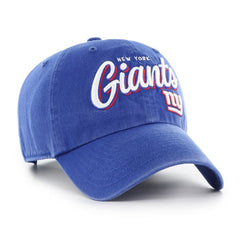 New York Giants '47 Women's Ariana Clean Up Adjustable Hat Royal | 47 brand