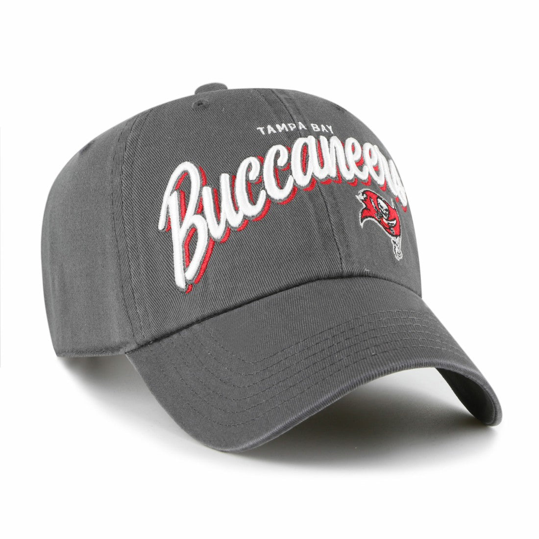 Tampa Bay Buccaneers '47 Women's Ariana Clean Up Adjustable Hat Graphite | 47 brand