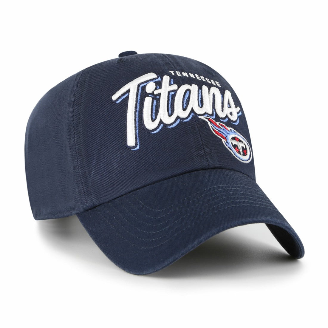 Tennessee Titans '47 Women's Ariana Clean Up Adjustable Hat Navy | 47 brand