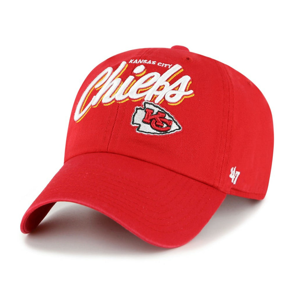 Kansas City Chiefs '47 Women's Ariana Clean Up Adjustable Hat Red | 47 brand