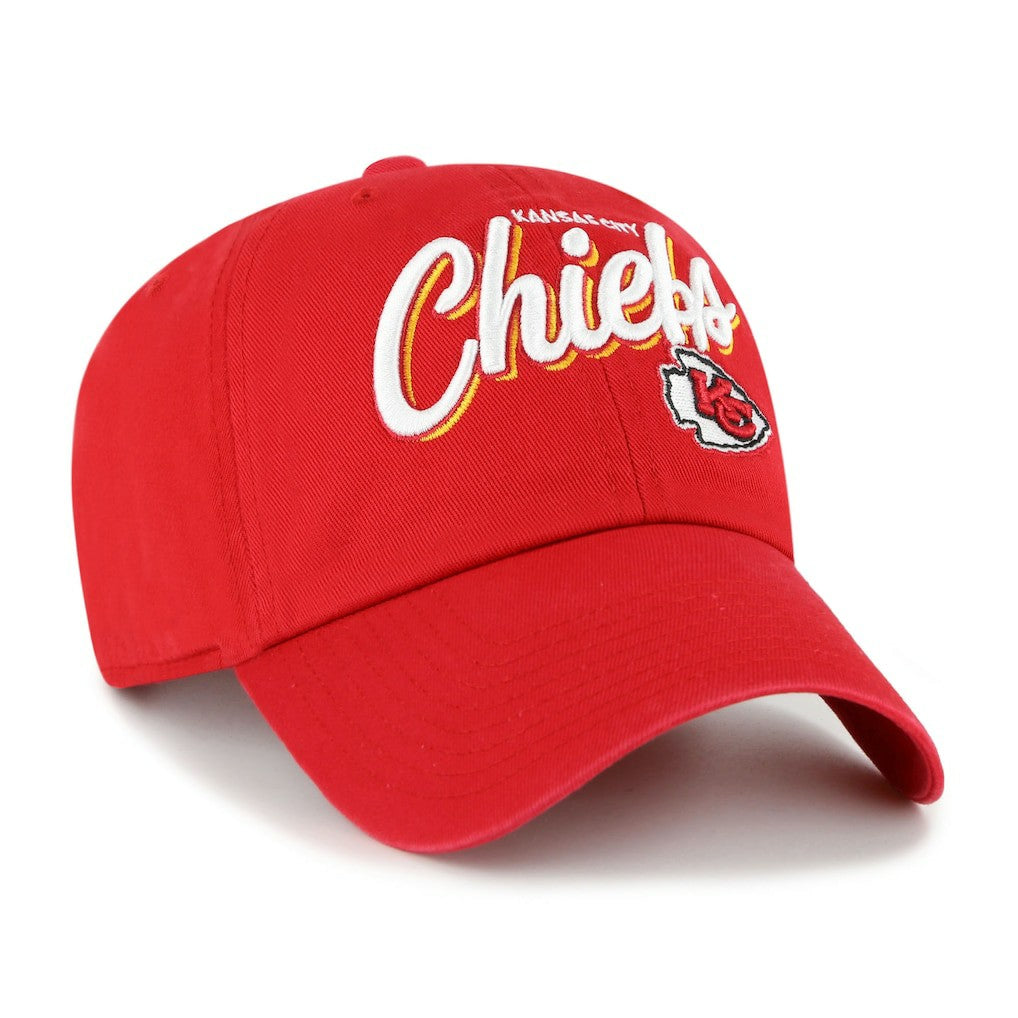 Kansas City Chiefs '47 Women's Ariana Clean Up Adjustable Hat Red | 47 brand
