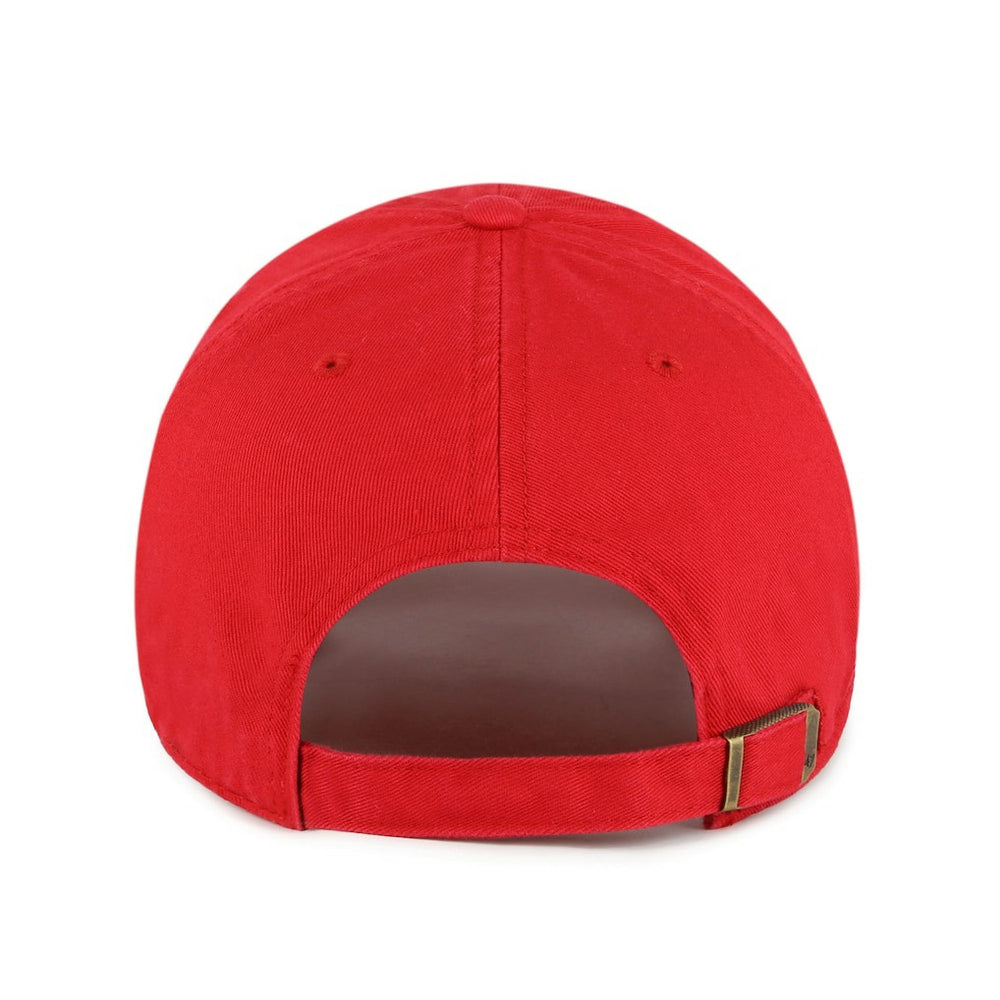 San Francisco 49ers '47 Women's Ariana Clean Up Adjustable Hat Scarlet | 47 brand