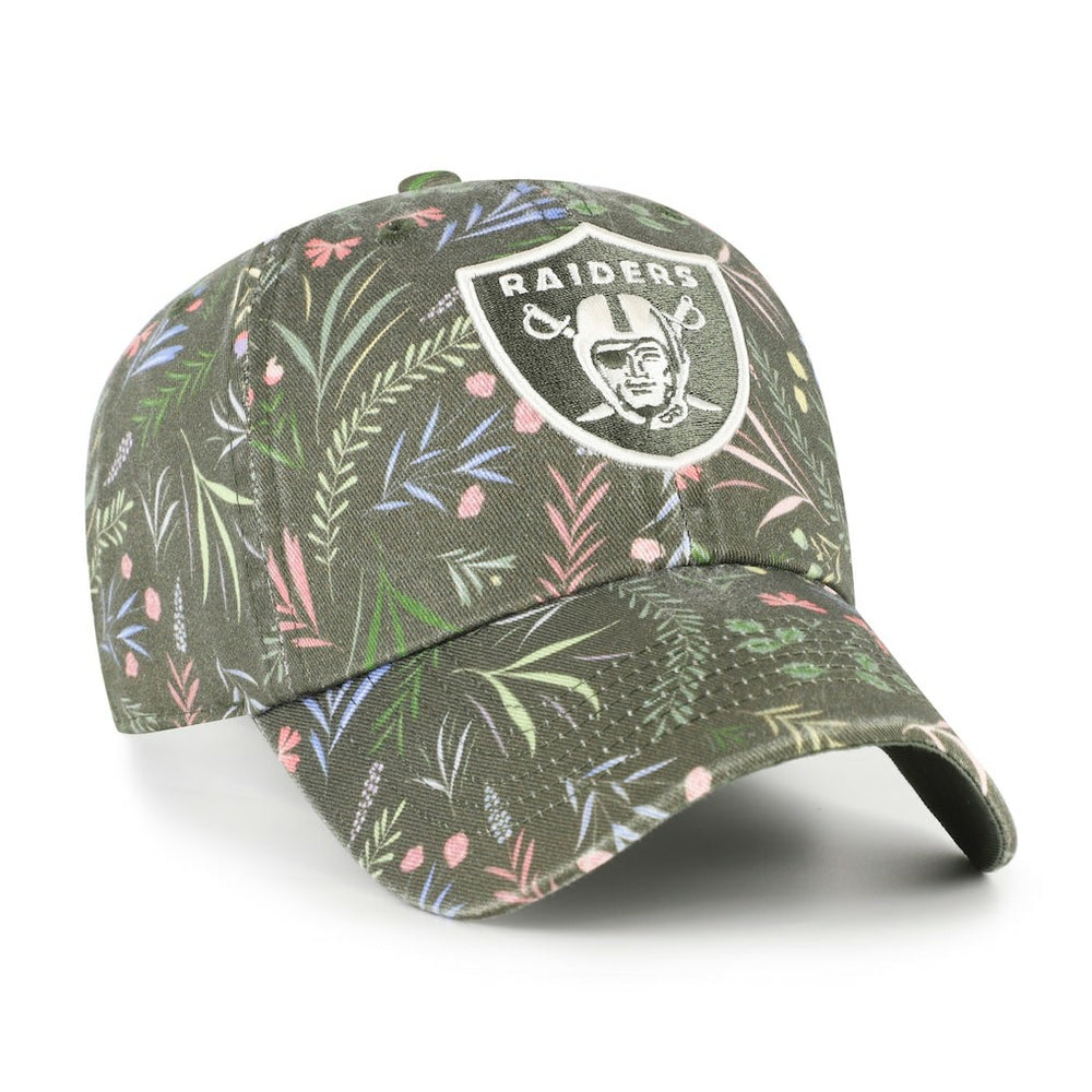 Las Vegas Raiders '47 Women's Verbena Clean Up Adjustable Hat Green | 47 brand