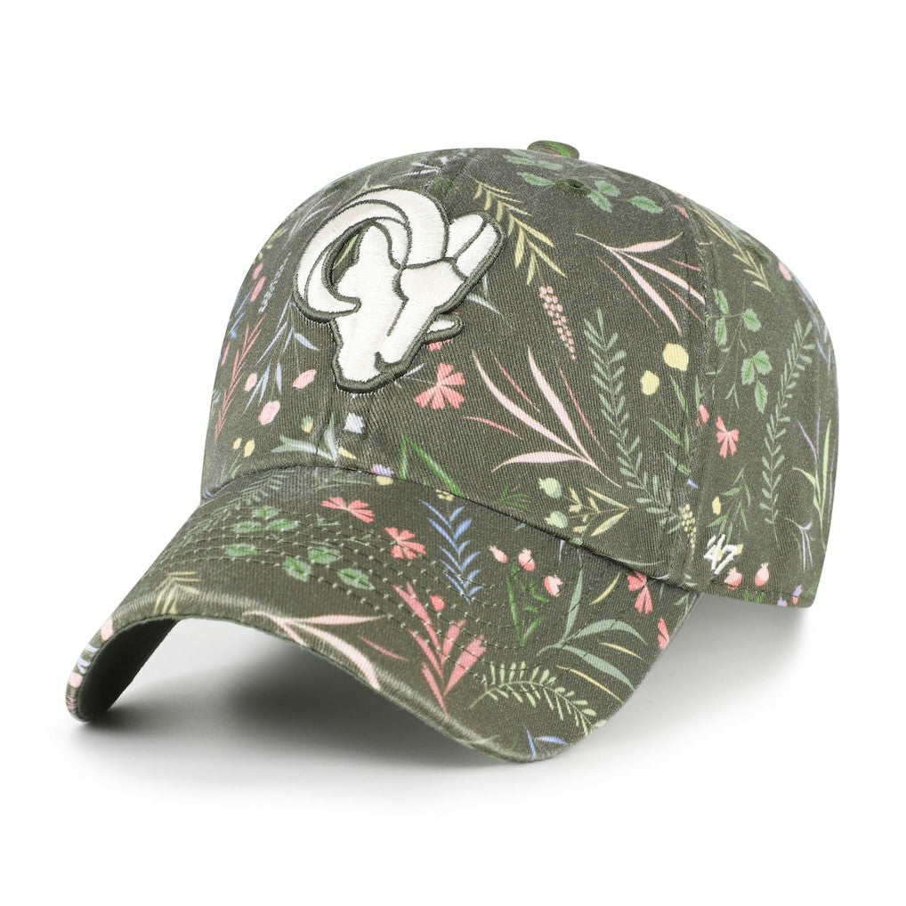 Los Angeles Rams '47 Women's Verbena Clean Up Adjustable Hat Green | 47 brand