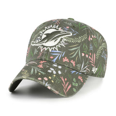 Miami Dolphins '47 Women's Verbena Clean Up Adjustable Hat Green | 47 brand