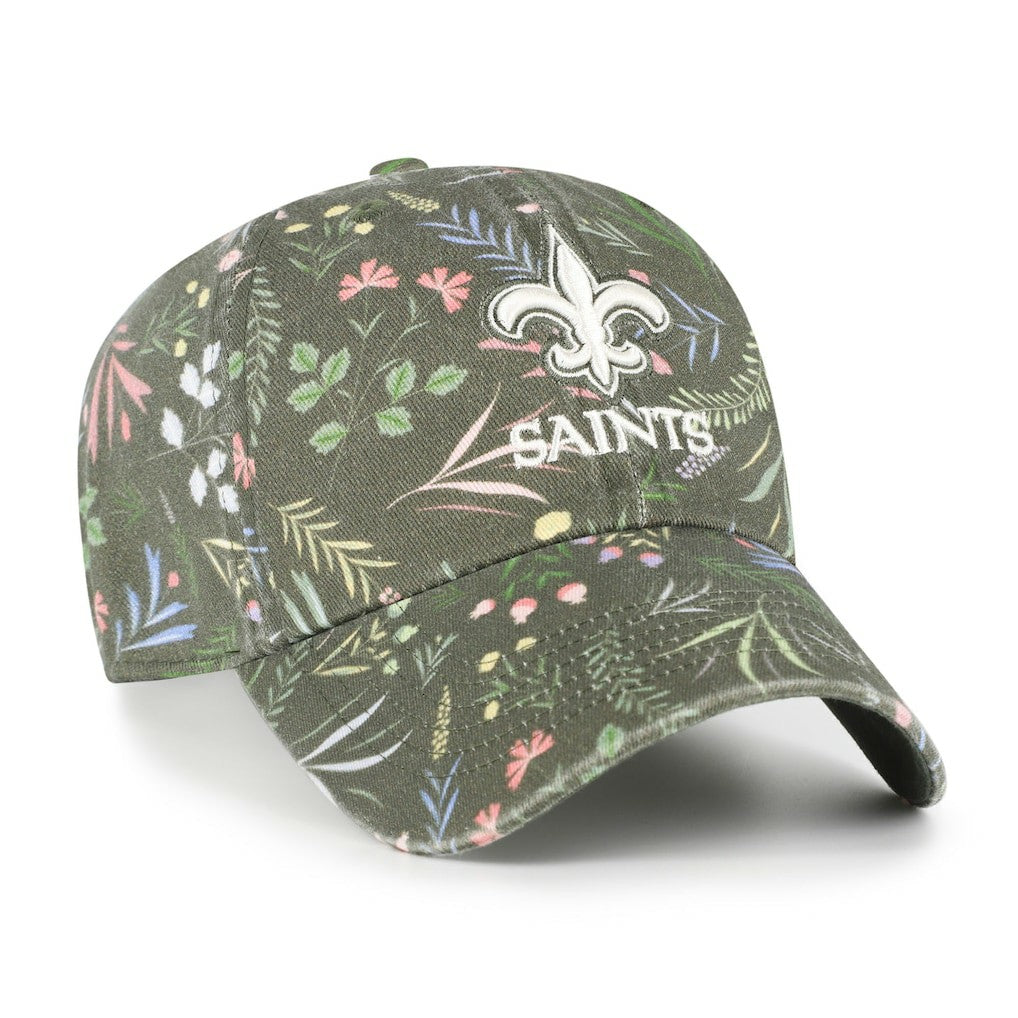 New Orleans Saints '47 Women's Verbena Clean Up Adjustable Hat Green | 47 brand