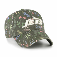 New York Jets '47 Women's Verbena Clean Up Adjustable Hat Green | 47 brand