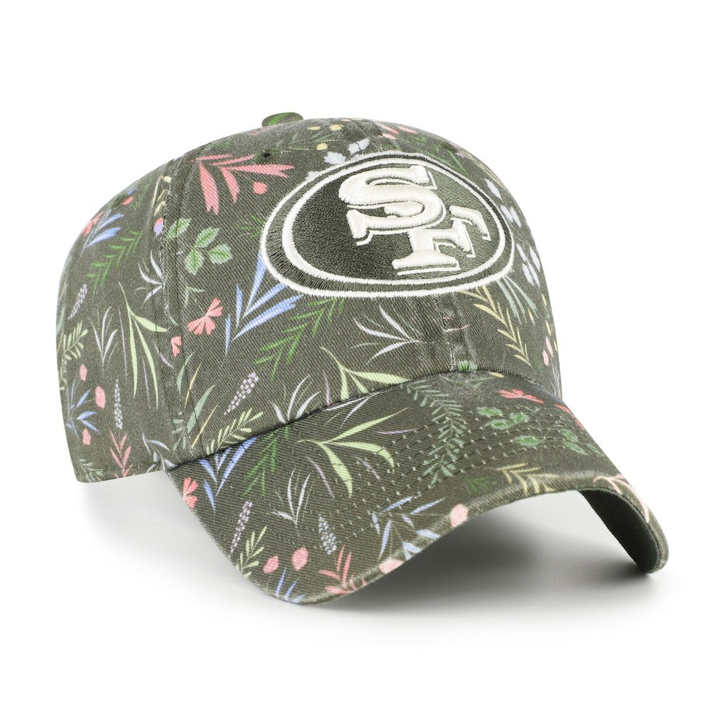 San Francisco 49ers '47 Women's Verbena Clean Up Adjustable Hat Green | 47 brand