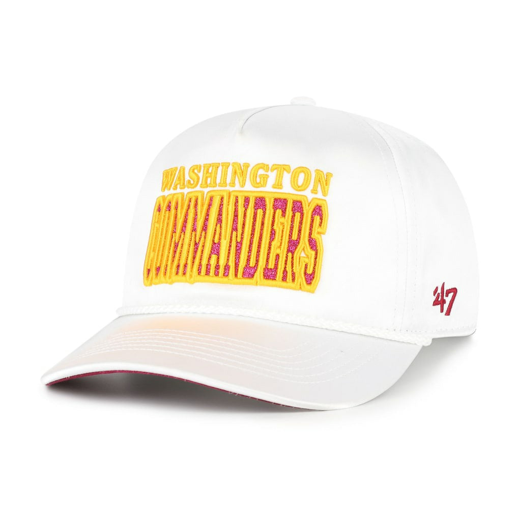 Washington Commanders '47 Women's Outspoken Hitch Adjustable Hat White | 47 brand