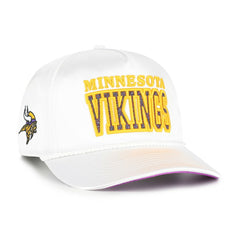 Minnesota Vikings '47 Women's Outspoken Hitch Adjustable Hat White | 47 brand