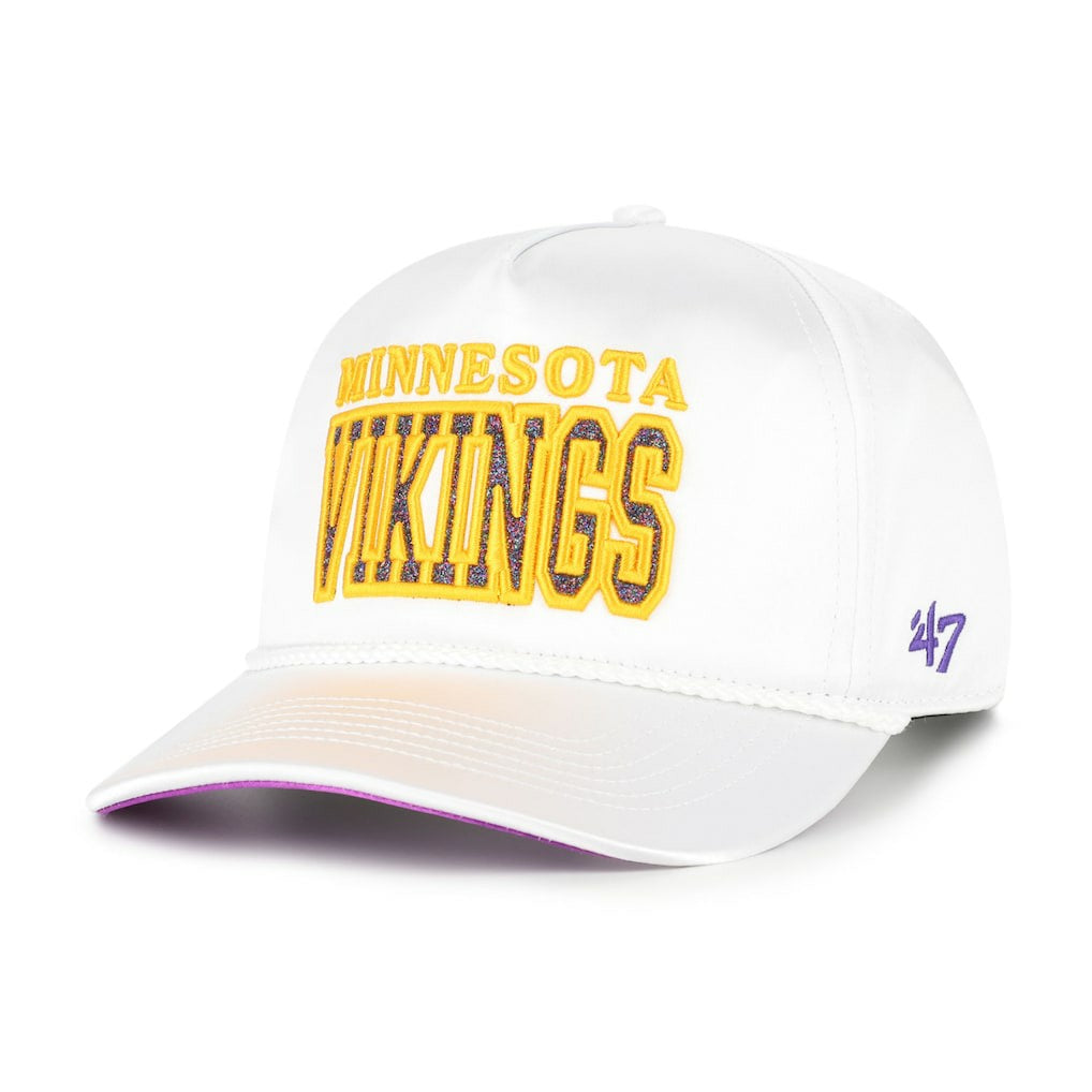 Minnesota Vikings '47 Women's Outspoken Hitch Adjustable Hat White | 47 brand