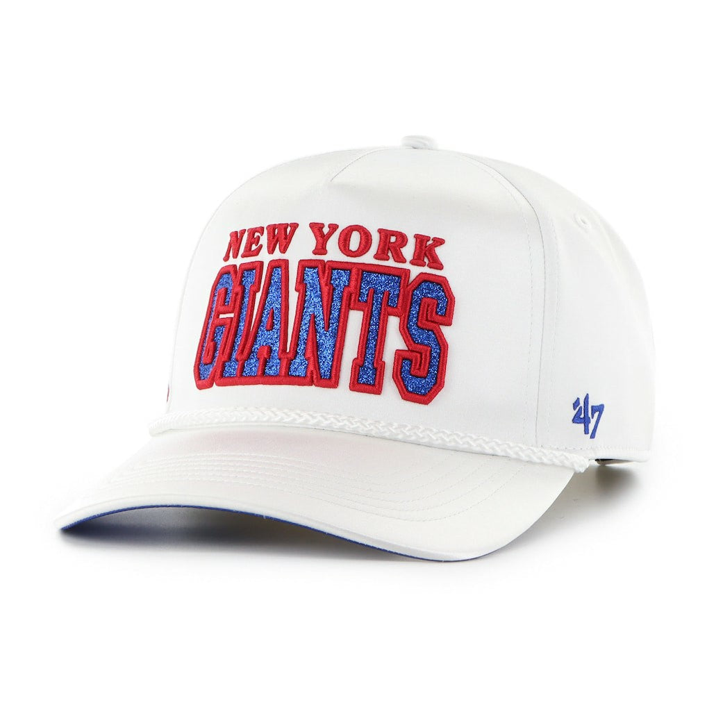New York Giants '47 Women's Outspoken Hitch Adjustable Hat White | 47 brand