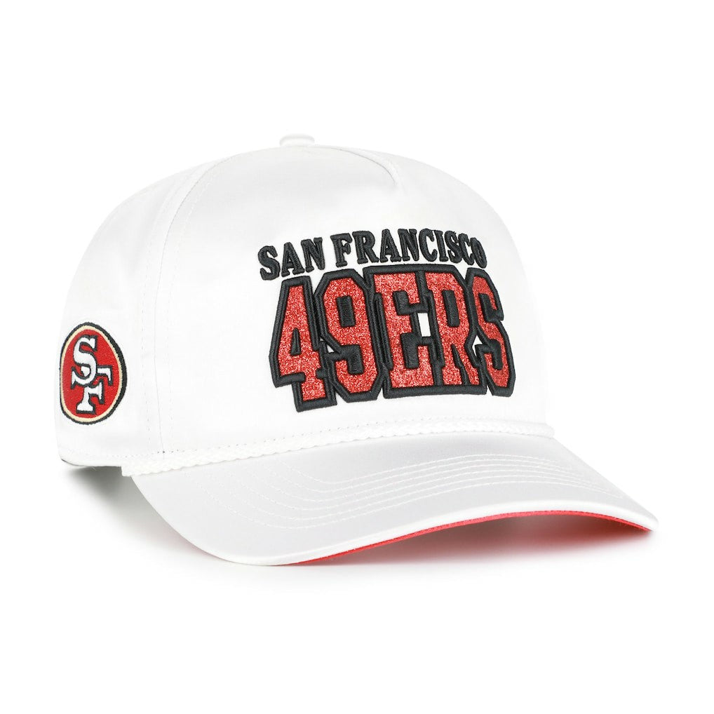 San Francisco 49ers '47 Women's Outspoken Hitch Adjustable Hat White | 47 brand