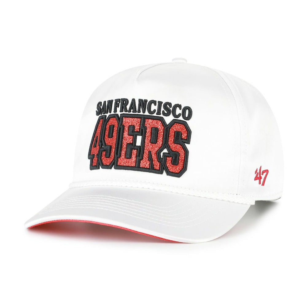 San Francisco 49ers '47 Women's Outspoken Hitch Adjustable Hat White | 47 brand