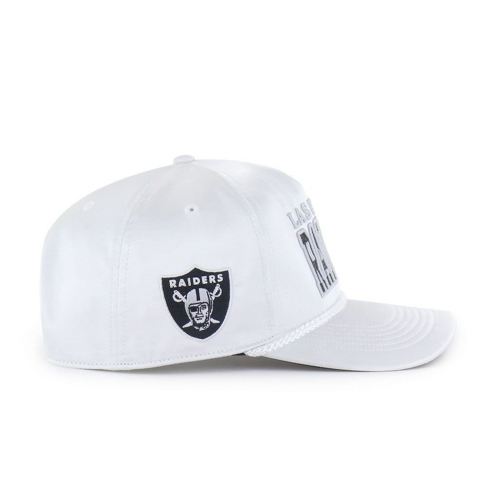 Las Vegas Raiders '47 Women's Outspoken Hitch Adjustable Hat White | 47 brand