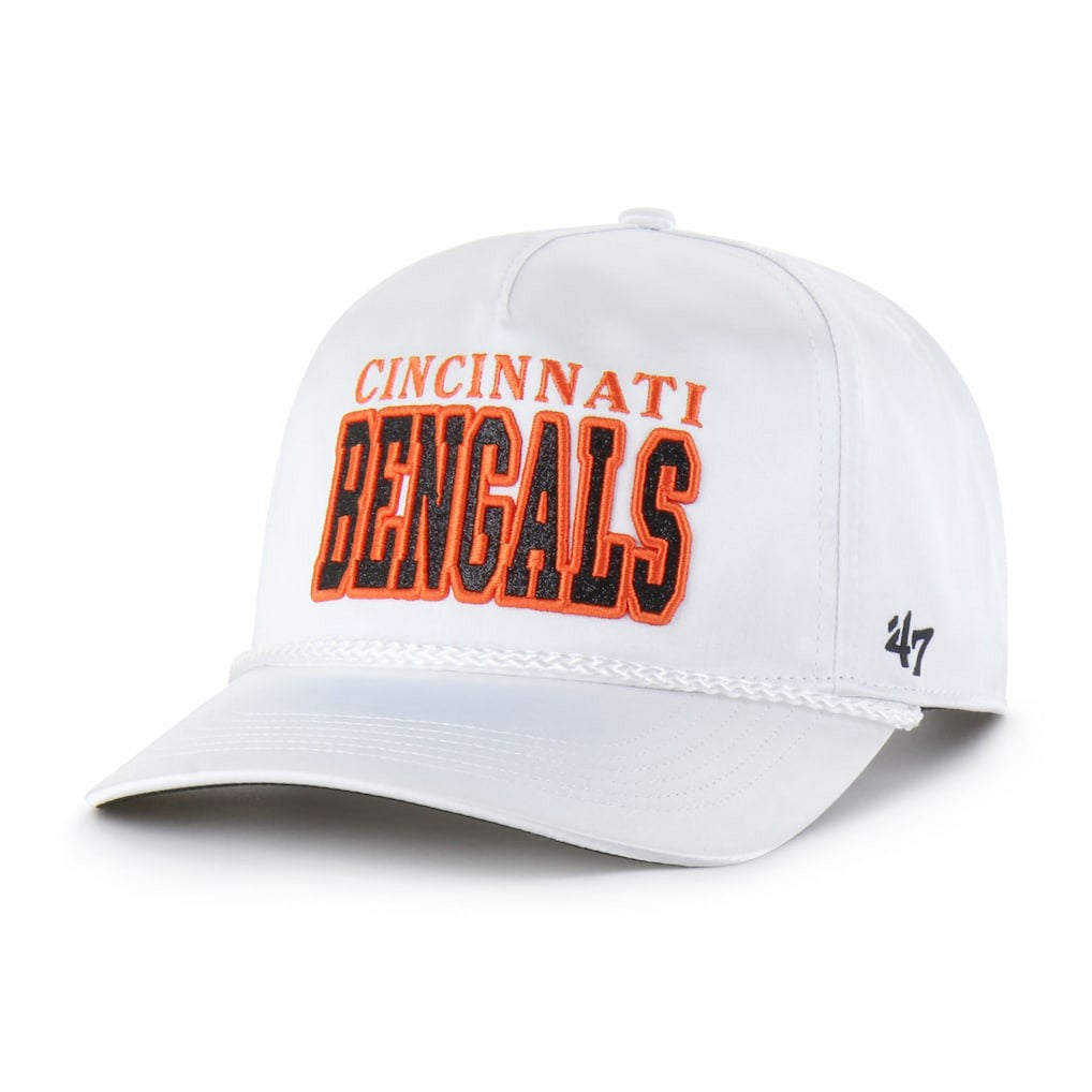 Cincinnati Bengals '47 Women's Outspoken Hitch Adjustable Hat White | 47 brand