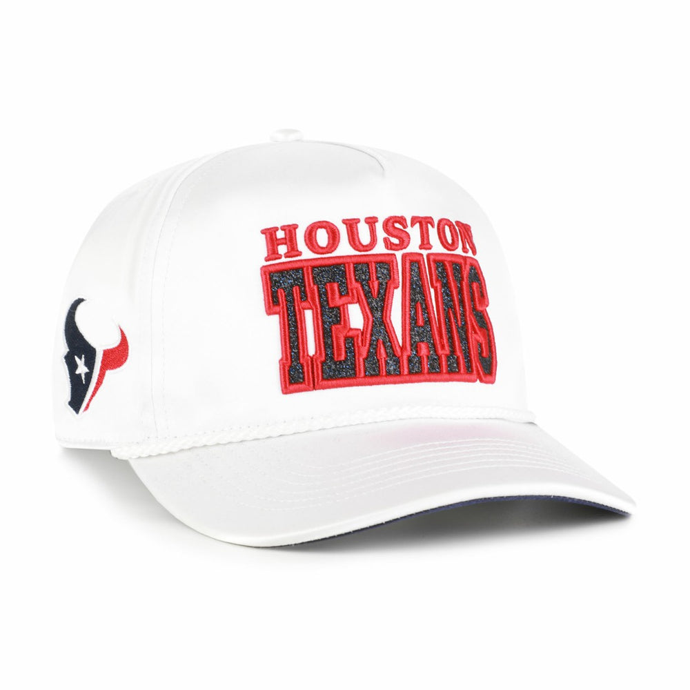 Houston Texans '47 Women's Outspoken Hitch Adjustable Hat White | 47 brand