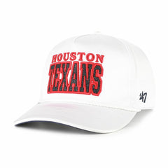 Houston Texans '47 Women's Outspoken Hitch Adjustable Hat White | 47 brand