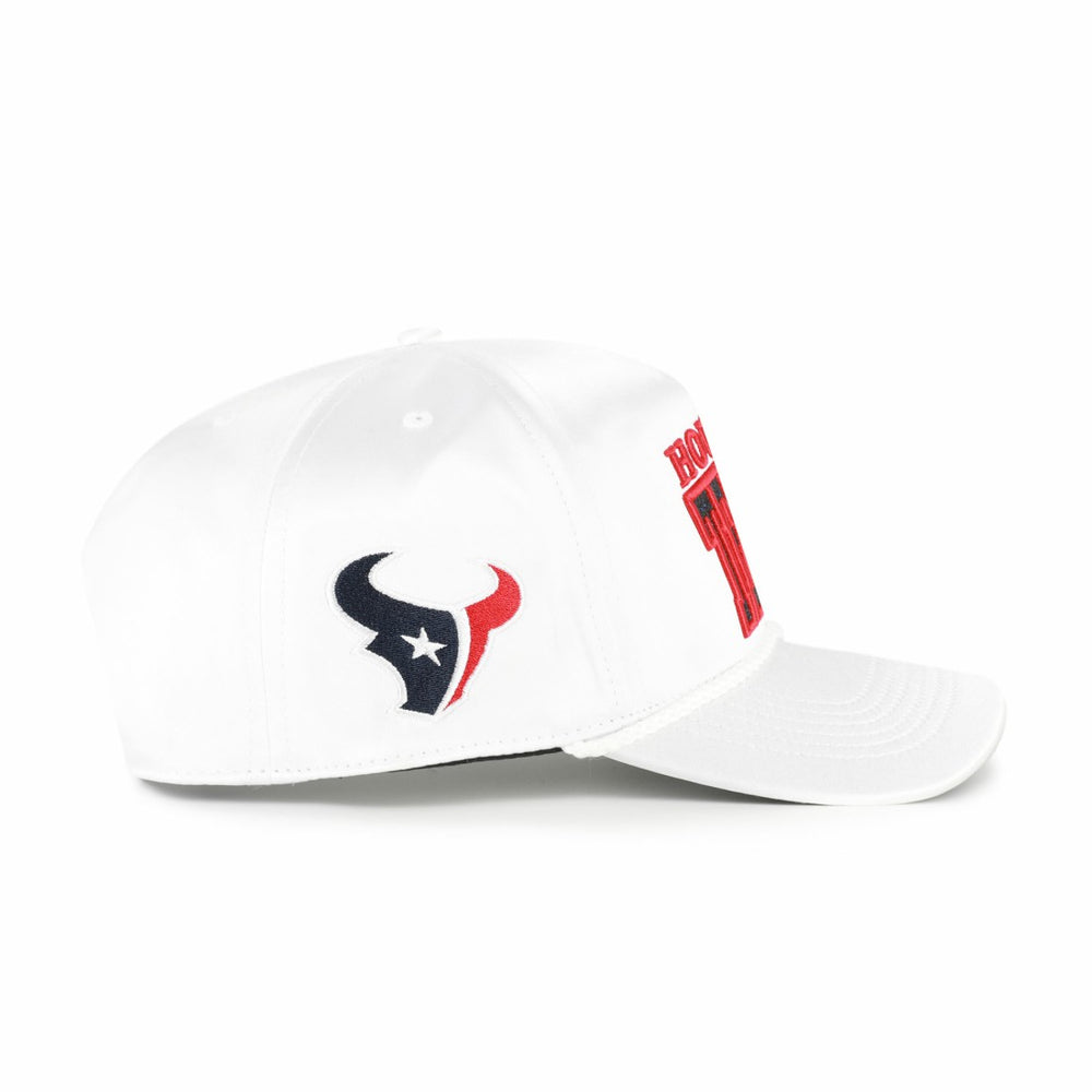 Houston Texans '47 Women's Outspoken Hitch Adjustable Hat White | 47 brand