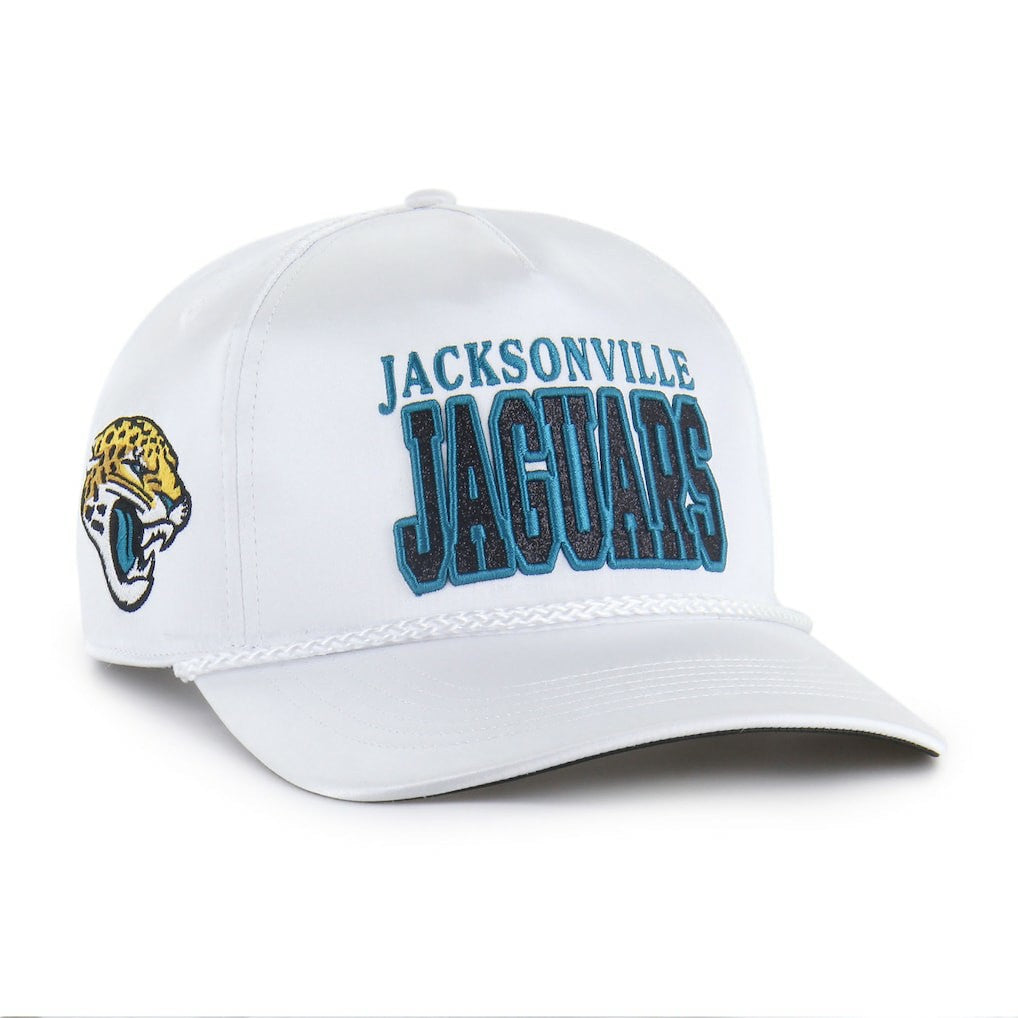 Jacksonville Jaguars '47 Women's Outspoken Hitch Adjustable Hat White | 47 brand