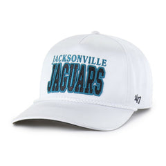 Jacksonville Jaguars '47 Women's Outspoken Hitch Adjustable Hat White | 47 brand