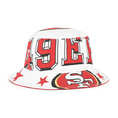 San Francisco 49ers '47 Women's Energize Bucket Hat White | 47 brand