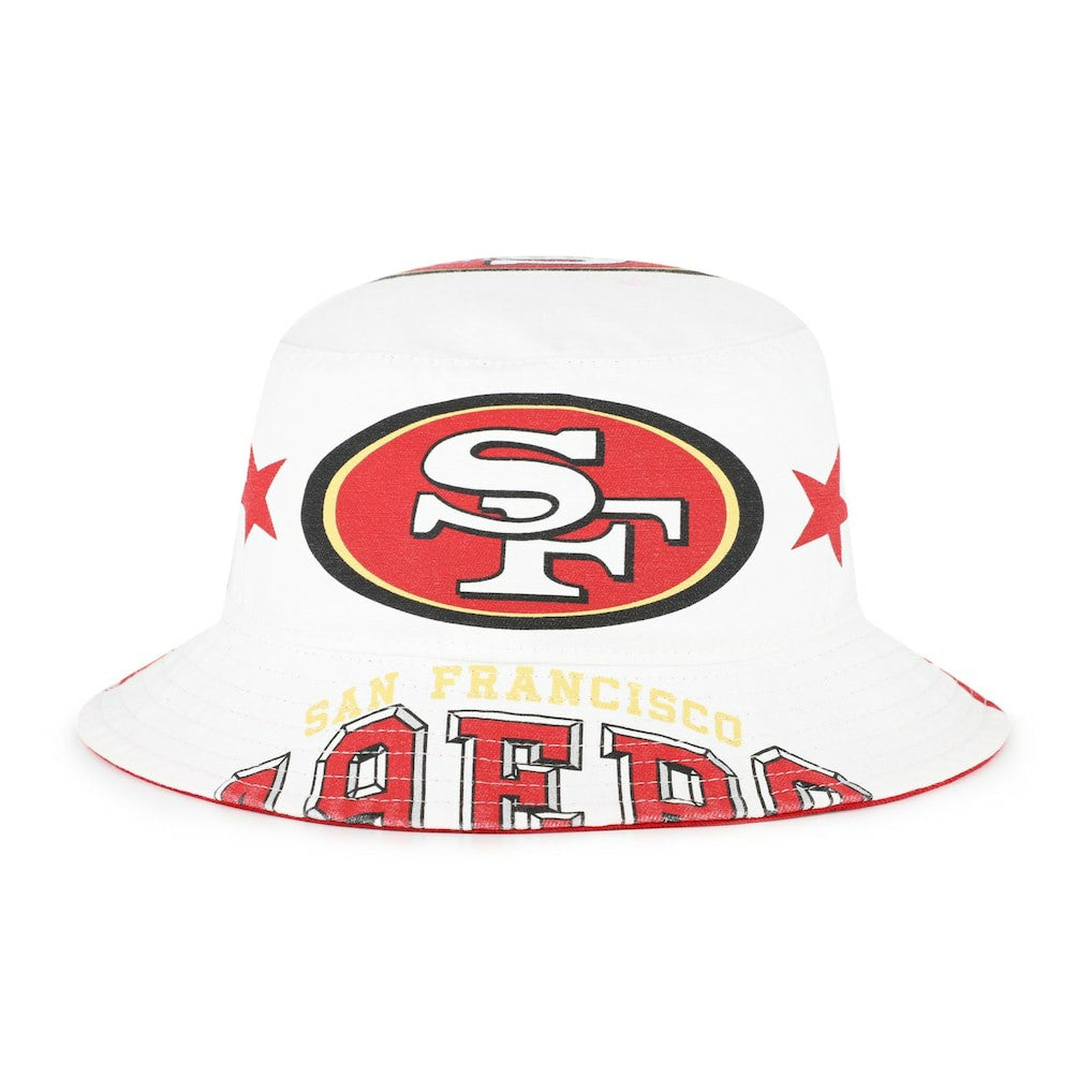 San Francisco 49ers '47 Women's Energize Bucket Hat White | 47 brand