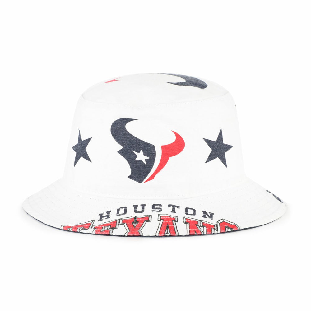 Houston Texans '47 Women's Energize Bucket Hat White | 47 brand