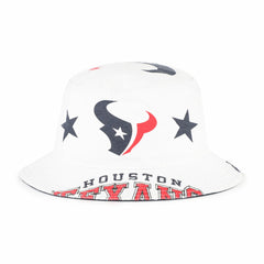 Houston Texans '47 Women's Energize Bucket Hat White | 47 brand