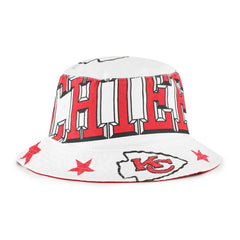 Kansas City Chiefs '47 Women's Energize Bucket Hat White | 47 brand