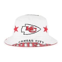 Kansas City Chiefs '47 Women's Energize Bucket Hat White | 47 brand