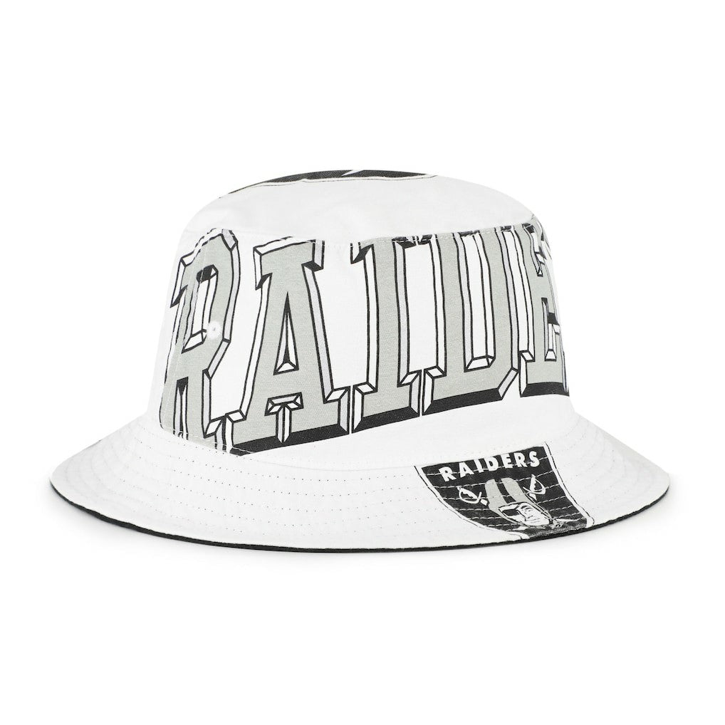 Las Vegas Raiders '47 Women's Energize Bucket Hat White | 47 brand