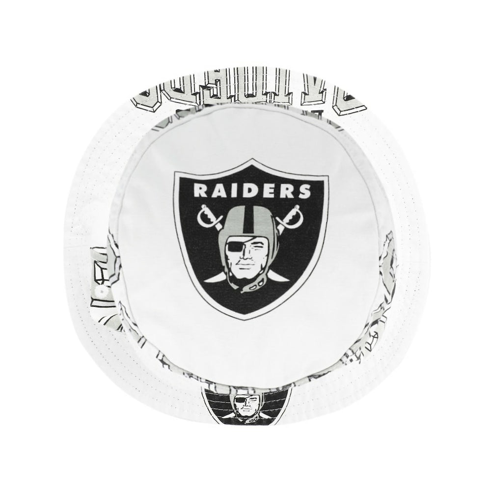 Las Vegas Raiders '47 Women's Energize Bucket Hat White | 47 brand