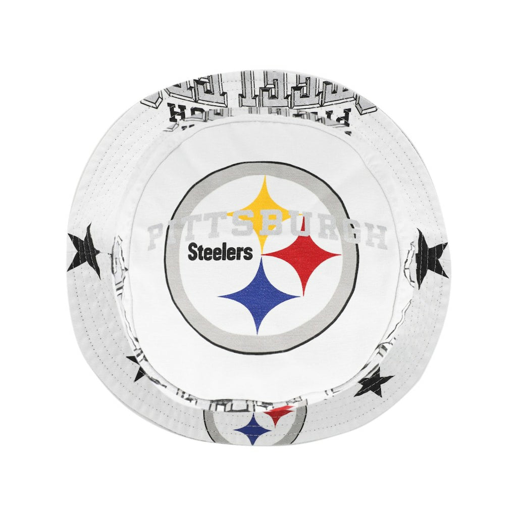 Pittsburgh Steelers '47 Women's Energize Bucket Hat White | 47 brand