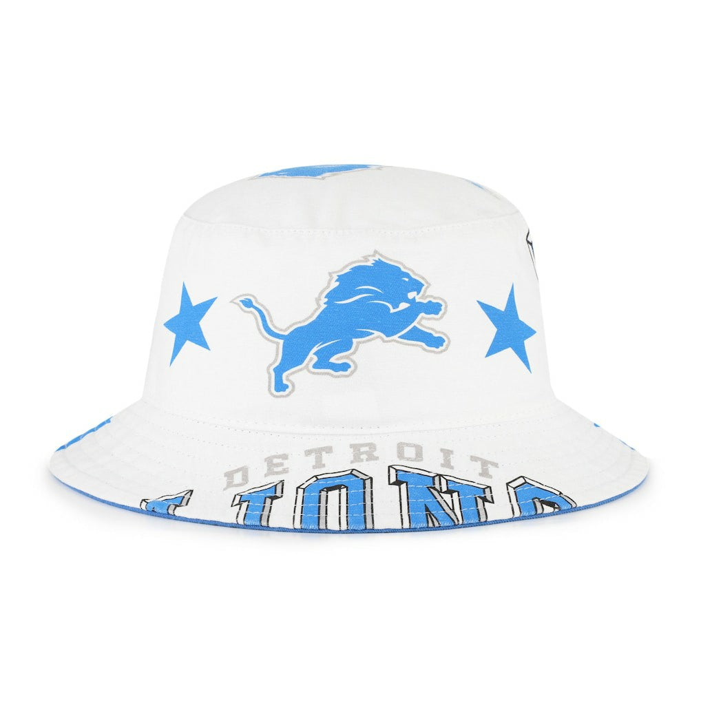 Detroit Lions '47 Women's Energize Bucket Hat White | 47 brand