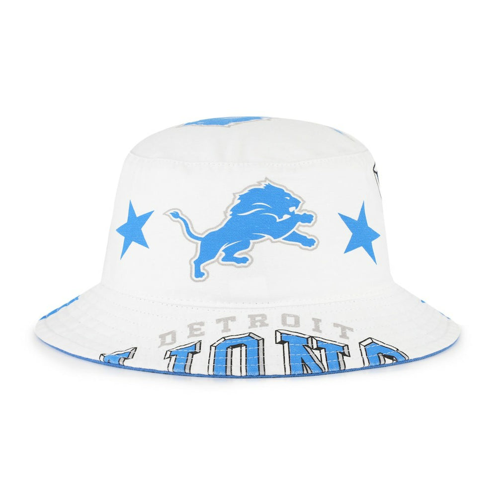 Detroit Lions '47 Women's Energize Bucket Hat White | 47 brand