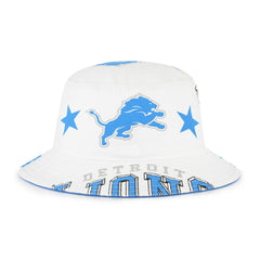 Detroit Lions '47 Women's Energize Bucket Hat White | 47 brand