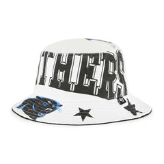 Carolina Panthers '47 Women's Energize Bucket Hat White | 47 brand