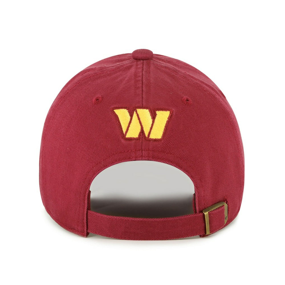 Washington Commanders '47 Women's Zoey Clean Up Adjustable Hat Burgundy | 47 brand