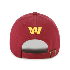 Washington Commanders '47 Women's Zoey Clean Up Adjustable Hat Burgundy | 47 brand