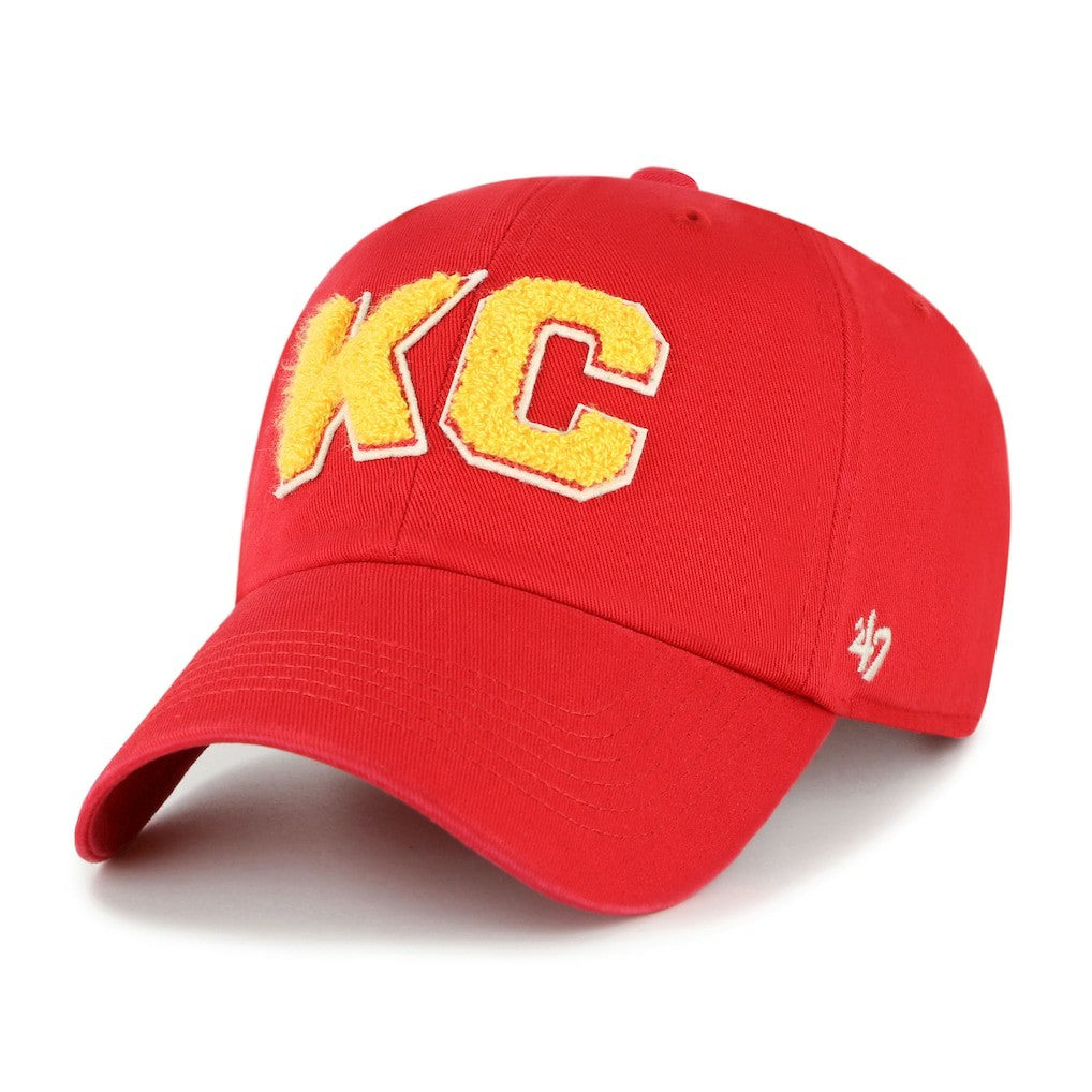 Kansas City Chiefs '47 Women's Zoey Clean Up Adjustable Hat Red | 47 brand